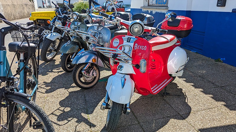 Flotte de scooters L'Auto Bécane